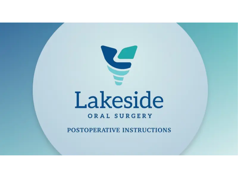 Postoperative Instructions Video Thumbnail